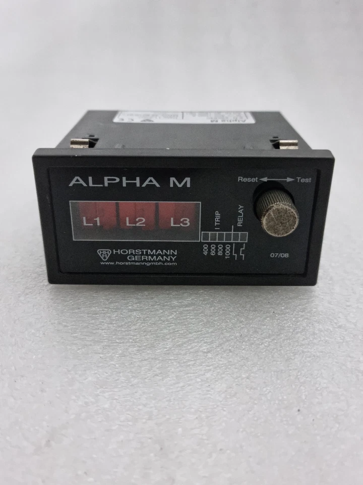 Horstmann Alpha M Short Circuit Fault Indicator Relay 400-1000A CT Operated